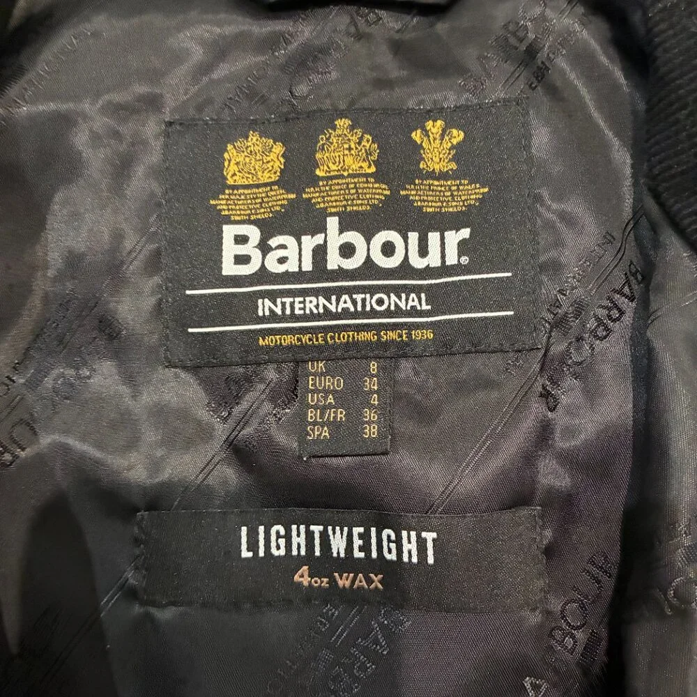 Green Wax Barbour Jacket - Picture 2 of 3